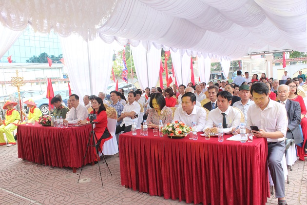 Đền Sò thị trấn Diễn Châu, đón nhận Bằng xếp hạng di tích lịch sử cấp Tỉnh